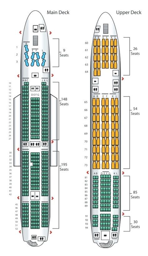 seat layout emirates a380